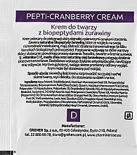 Face Cream with Cranberry Biopeptides - Charmine Rose Pepti-Cranberry Cream (sample) — photo N2