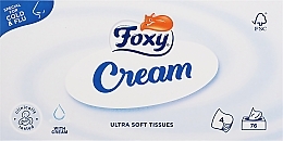 Fragrances, Perfumes, Cosmetics Ultra-Soft Wipes with Moisturizing Cream - Foxy Cream Ultra Soft Wipes