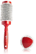 Fragrances, Perfumes, Cosmetics Thermal Brush 43 mm - Upgrade Triangular Concave Thermal Brush Red Angle