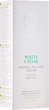 Fragrances, Perfumes, Cosmetics Volume Hair Mask - Natura Siberica Copenhagen White Cedar Volume Hair Mask