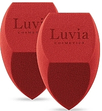 Fragrances, Perfumes, Cosmetics Makeup Sponge Set, Memories Edition - Luvia Cosmetics Diamond Make-up Sponge Set