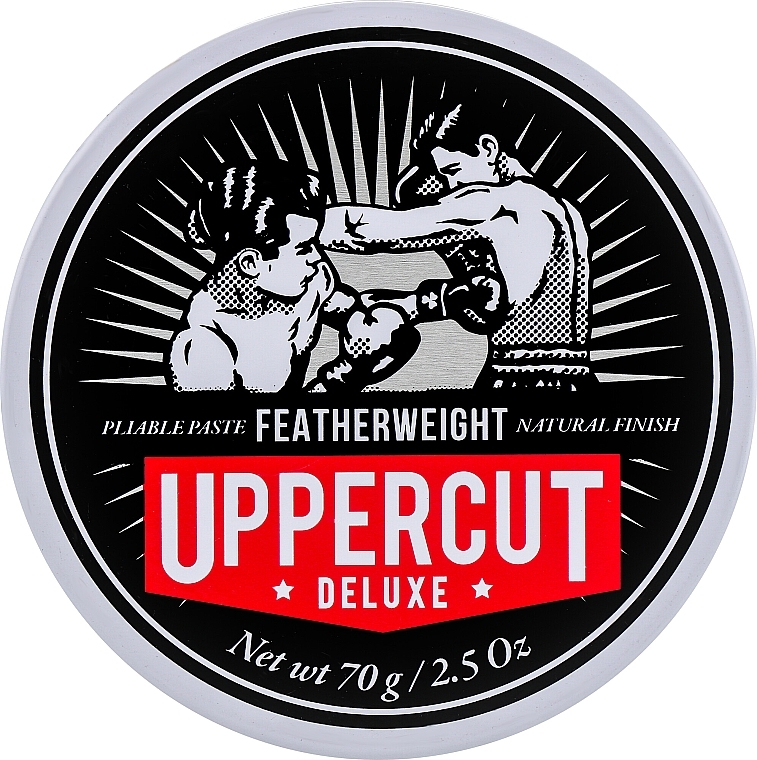 Medium Hold Hair Styling Paste - Uppercut Deluxe Barbers Collection Featherweight — photo N1