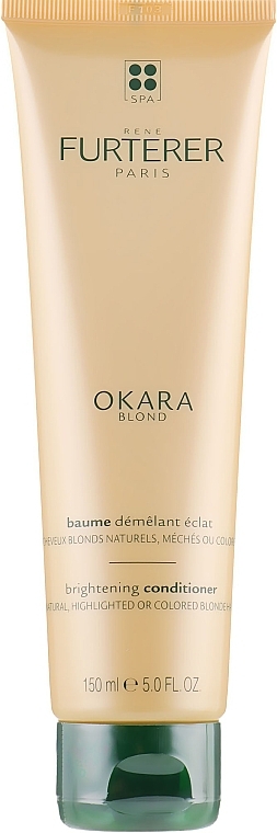 Natural Blonde & Color-Treated Hair Conditioner - Rene Furterer Okara Blond Brightening Conditioner — photo N2