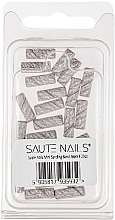 Fragrances, Perfumes, Cosmetics Abrasive Nail Drill Bit Discs, mini, F, 25 pcs. - Saute Nails Zebra Mini Sanding Bands