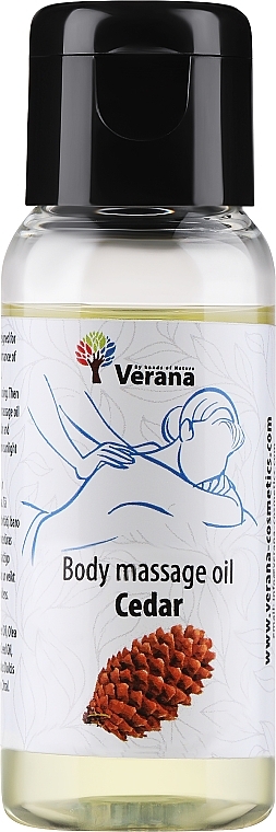 Cedar Body Massage Oil - Verana Body Massage Oil — photo N1