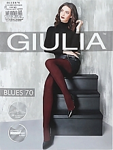 Fragrances, Perfumes, Cosmetics Tights "Blues 3D" 70 Den, caffe - Giulia