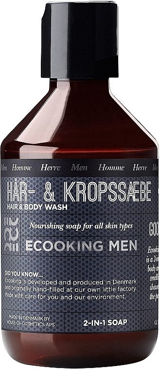 Hair & Body Wash 2-in-1 - Ecooking Men Hair & Body Wash — photo N1