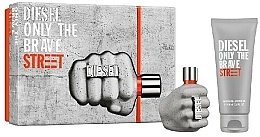 Fragrances, Perfumes, Cosmetics Diesel Only The Brave Street - Set (Edt/35ml + Sh/gel/50ml)