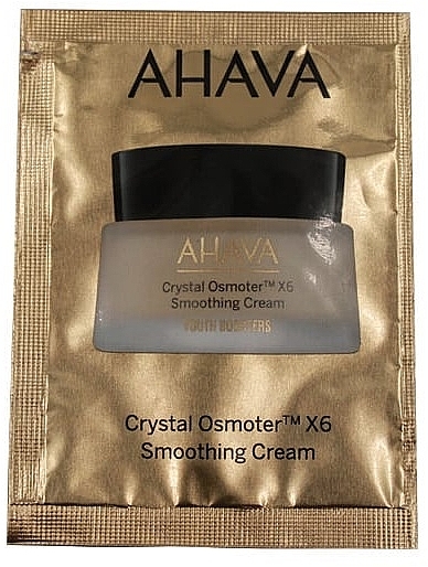 GIFT! Smoothing Face Cream - Ahava Crystal Osmoter X6 Smoothing Cream (sample) — photo N1