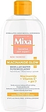 Micellar Water - Mixa Niacinamide Glow — photo N1