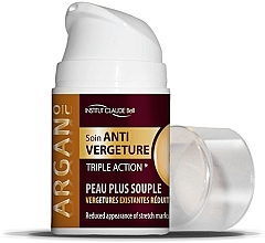 Fragrances, Perfumes, Cosmetics Anti Stretch Marks Cream - Institut Claude Bell Argan Oil Triple-Action Anti-Stretch Marks