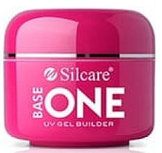 Nail Extension Gel - Silcare Base One Cover — photo N1