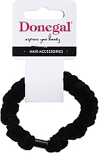 Hair Tie FA-5679+2, black - Donegal — photo N1