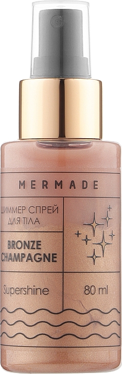 Shimmering Body Spray - Mermade Bronze Champagne — photo N3