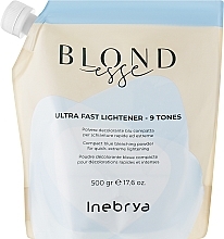 Fragrances, Perfumes, Cosmetics Blue Hair Bleaching Paste - Inebrya Blondesse Ultra Fast Lightener 9 Tones