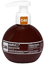 Coloring Hair Mask, 200ml - Hairmed Coloring And Gloss Hair Mask (C0 -Platinum) — photo N1