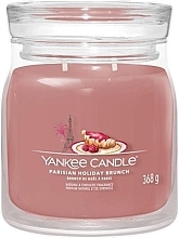 Parisian Holiday Brunch Scented Candle in Jar, 2 wicks - Yankee Candle Singnature — photo N1