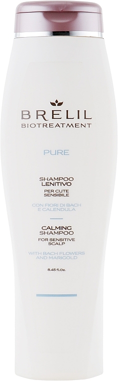 Repair Shampoo for Sensitive Skin - Brelil Bio Traitement Pure Calming Shampoo — photo N1