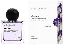 Fragrances, Perfumes, Cosmetics Miraculum Absolute - Eau de Parfum