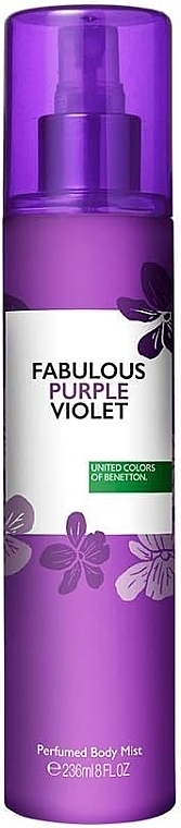 Benetton Fabulous Purple Violet - Body Spray — photo N1