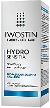 Fragrances, Perfumes, Cosmetics Moisturizing Eye Cream - Iwostin Hydro Sensitia Moisturizing Eye Cream