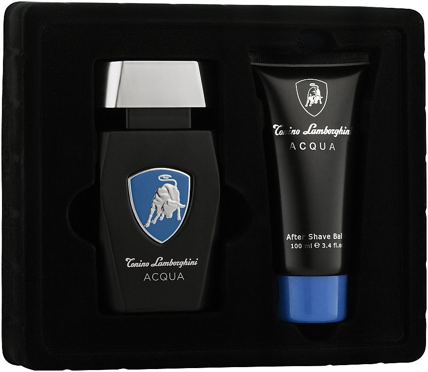 Tonino Lamborghini Acqua - Set (edt/75ml + a/sh/100ml) — photo N2