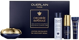 Fragrances, Perfumes, Cosmetics Set - Guerlain Orchidee Imperiale The Discovery Ritual Set (f/ess/15ml + eyelip/cr/15ml + f/cons/5ml + f/cr/3ml)