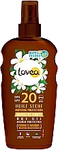 Fragrances, Perfumes, Cosmetics Dry Tanning Oil - Lovea Protection Dry Oil Spray SPF20