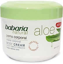 Fragrances, Perfumes, Cosmetics Regenerating Body Cream - Babaria Aloe Vera 20%