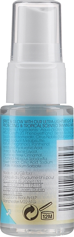 GIFT! Bronzing Water Face Mist - St. Tropez Self Tan Purity Bronzing Water Face Mist — photo N2