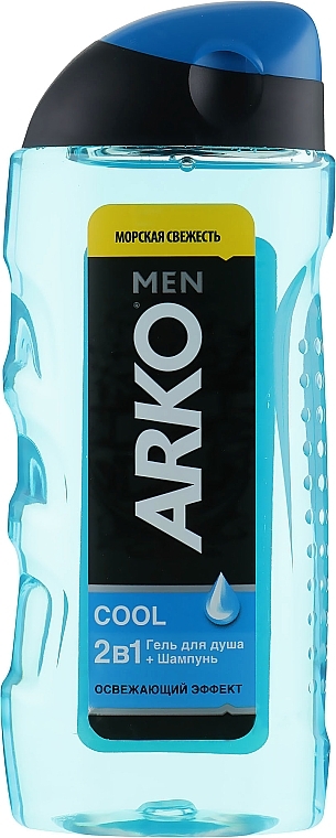 2-in-1 Shower Gel - Arko Men Cool — photo N1