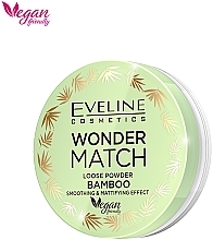Loose Powder - Eveline Cosmetics Wonder Match Loose Powder Bamboo — photo N2