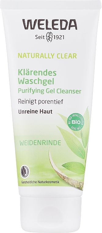 Sebo-Regulating Washing Gel - Weleda Naturally Clear Purifying Gel Cleanser — photo N5