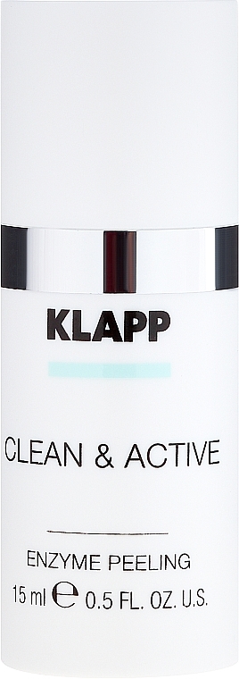 Face Enzyme MPeeling Mask - Klapp Clean & Active Enzyme Peeling — photo N1