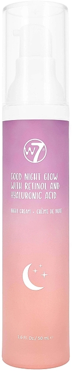 Night Face Cream - W7 Good Night Glow Night Cream — photo N1