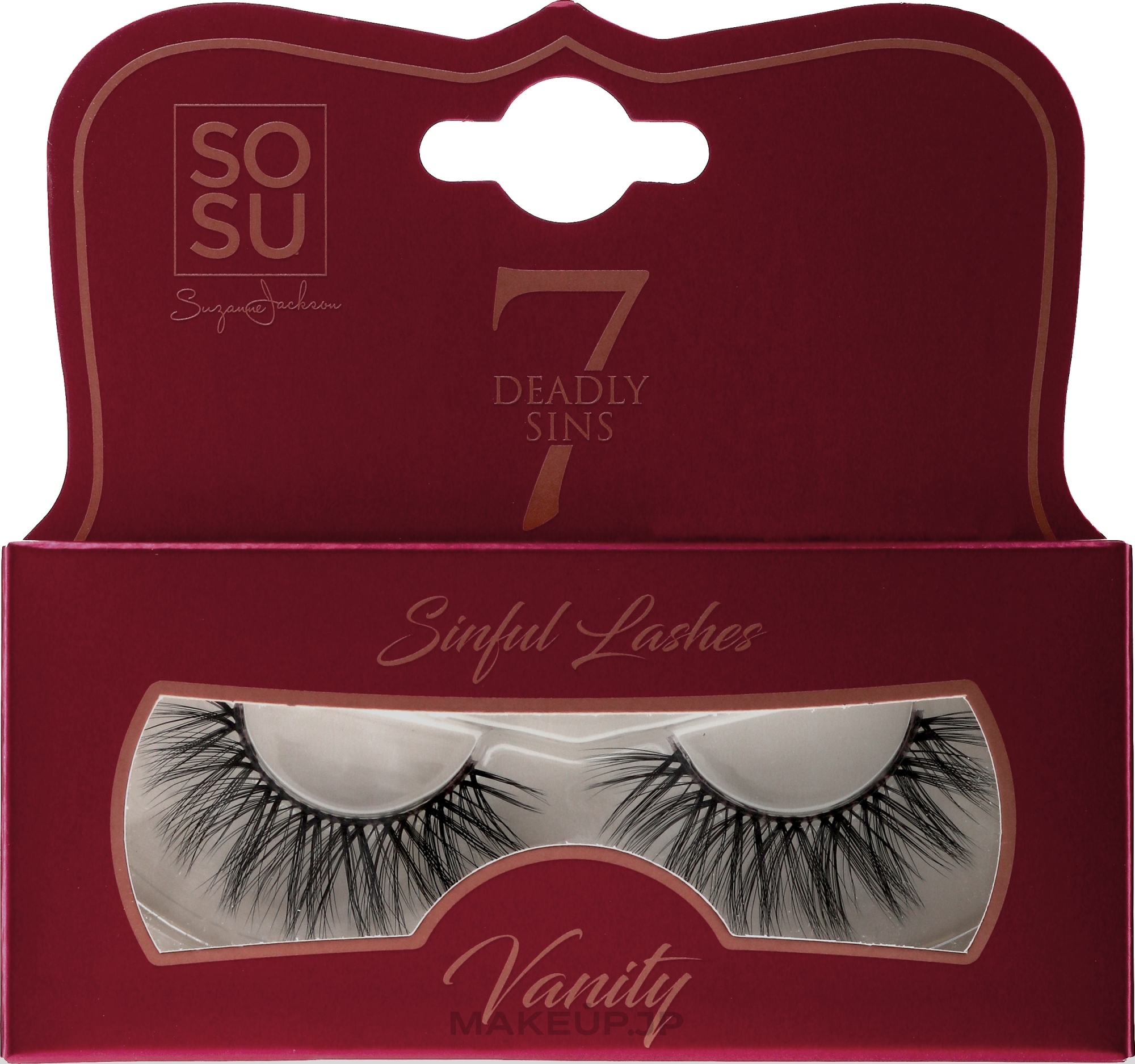 False Lashes "Greed" - Sosu by SJ 7 Deadly Sins Sinful Lashes — photo 2 szt.