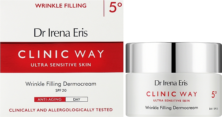 Anti-Wrinkle Day Cream - Dr Irena Eris Clinic Way 5° Intense Anti-Wrinkle Lipid Filling — photo N2