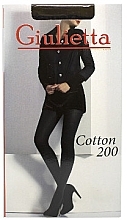 Fragrances, Perfumes, Cosmetics Tights "Cotton" 200 Den, nero	 - Giulietta