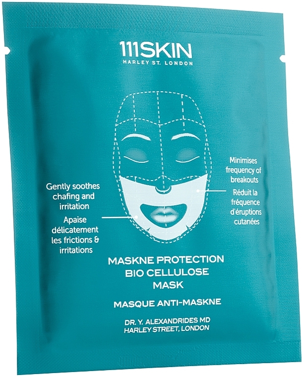 Facial Mask for Problem Skin - 111Skin Maskne Protection Bio Cellulose Mask — photo N1