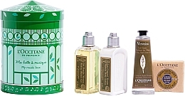 Fragrances, Perfumes, Cosmetics Set - L'Occitane Verbena My Music Box (sh/gel/75ml + b/milk/75ml + h/cr/30ml + soap/50g)