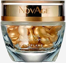 Fragrances, Perfumes, Cosmetics Restoring Face Capsules - Oriflame NovAge Nutri6 Facial Oil Capsules Festive Pack