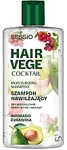 Fragrances, Perfumes, Cosmetics Avocado & Cranberry Moisturizing Hair Shampoo - Sessio Hair Vege Cocktail Moisturizing Shampoo