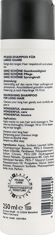 Long Hair Shampoo - Alcina Pretty Long Nourishing Shampoo — photo N2