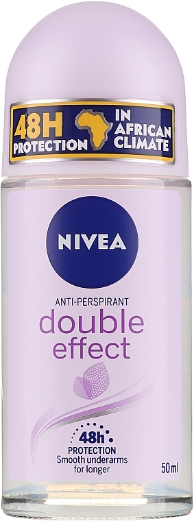 Roll-on Deodorant Antiperspirant "Double Effect" - NIVEA Double Effect Deodorant Roll-On — photo N4