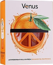 Fragrances, Perfumes, Cosmetics Set - Venus Fresh Orange (sh/gel/200ml + deo/50ml)