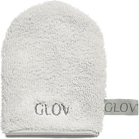Makeup Remover Mitt, light grey - Glov On The Go Makeup Remover Silver Stone — photo N2