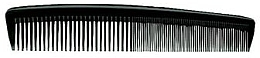 Comb, black - Janeke Classic Series Lady's Comb Large — photo N3