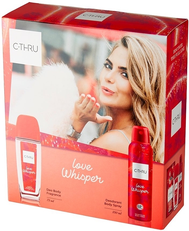 C-Thru Love Whisper - Set (deo/75ml + deo/spray/150ml)	 — photo N2