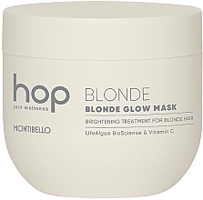 Hair Mask - Montibello HOP Blonde Glow Mask — photo N1