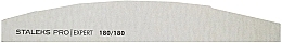 Fragrances, Perfumes, Cosmetics Mineral Crescent Nail File NFB-40/6, 180/180 grit - Staleks Pro